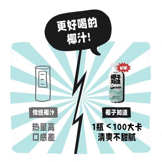 椰子知道0糖鲜椰汁280ml*15 商品图1