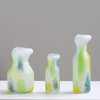 磨砂彩色玻璃花瓶餐桌器皿摆件工艺品 商品缩略图7