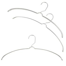 不锈钢双骨架衣架40cm3支装