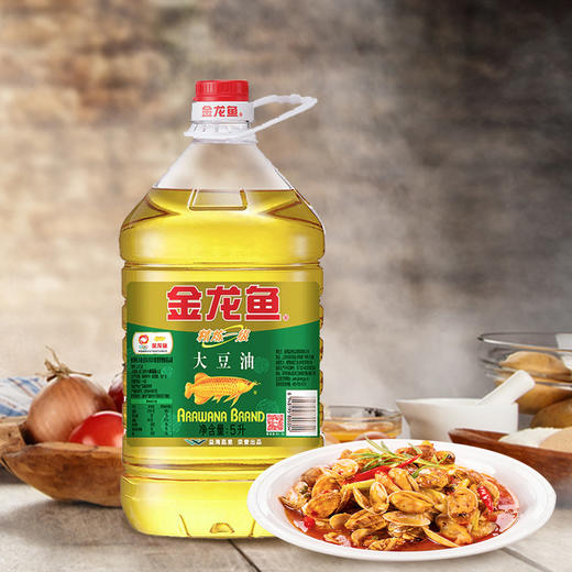 金龙鱼精炼一级大豆油5L食用油 优质大豆 【BC】【QC】 商品图2