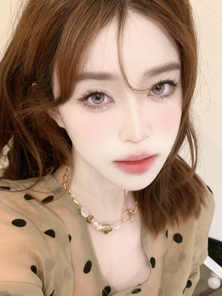MIMIPARK美瞳 半年抛隐形眼镜 巴斯克玫瑰 14.2mm 1副/2片 左右度数可不同-VVCON美瞳商城26