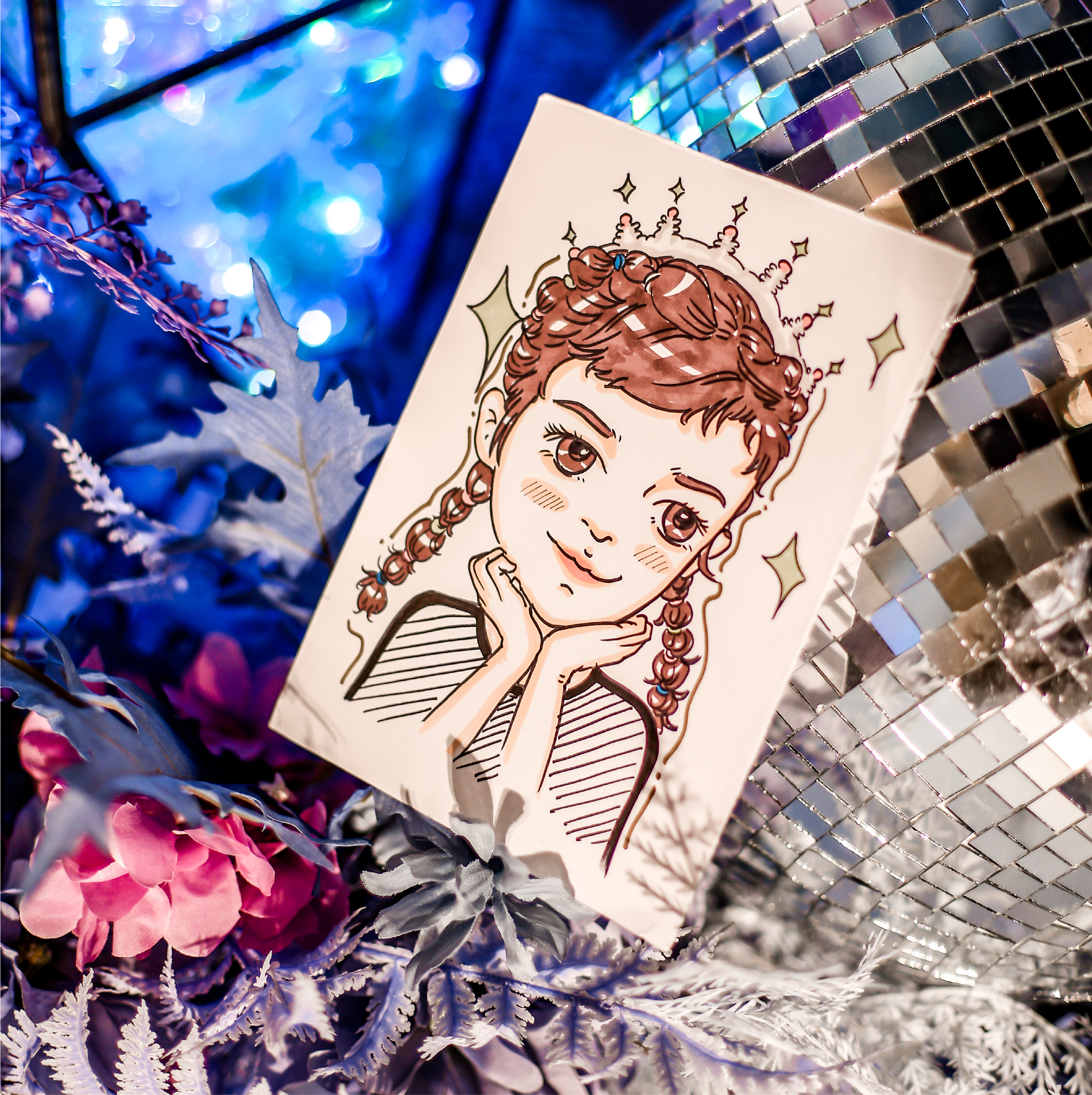 特色肖像画 10人起订