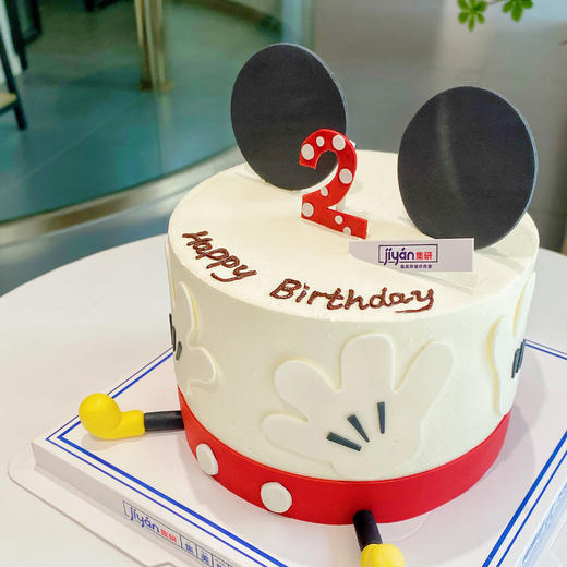 米奇翻糖蛋糕（蛋糕需提前1天下单，不接急单）【页面往下拉，有尺寸和口味选择】 商品图1