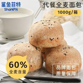(百万补贴) 鲨鱼菲特全麦欧包1kg
