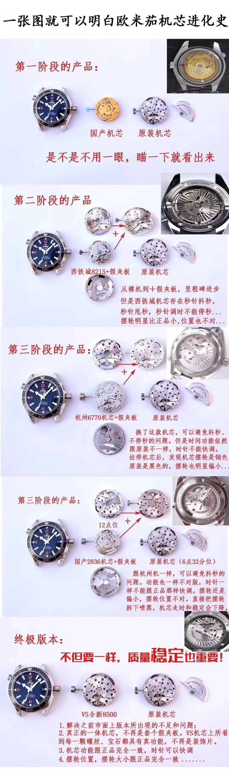 VS厂欧米茄007幽灵党-最强自研8500一体机芯