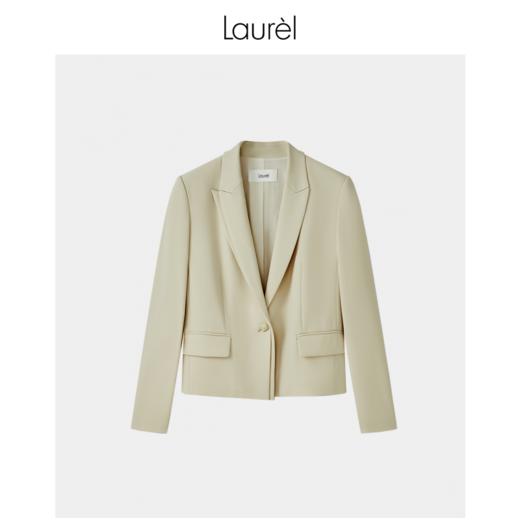 【进口环保醋酸】Laurel劳芮 双层领收腰西装 LWL343T01600 商品图0