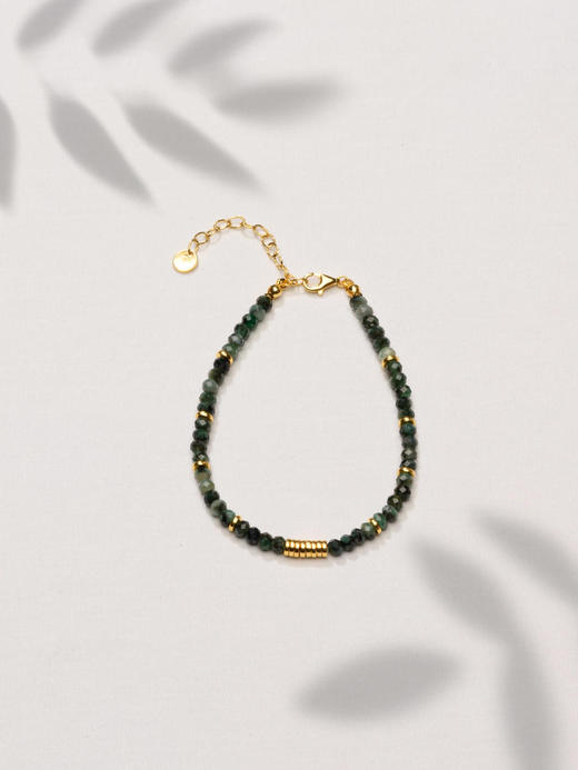 CAPSULE | mini Wild Bracelet Chrysocolla [ 绿色硅孔雀石迷你原石手链 ] 商品图1