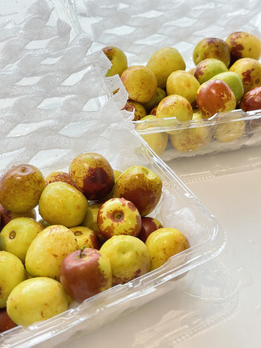 【陕西大荔冬枣】👑水果界VC✅自然熟，不早采✅核小肉厚，不卡嗓，一口下去脆爽化渣✅高标准种植，带0农残检测证书 ✅五星产地！品质甄选！新鲜配送！ 商品图8