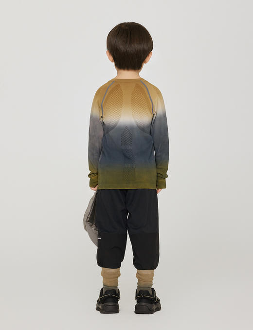 jnby  23年秋款 尼龙针织束脚长裤 1N8E10690 商品图5