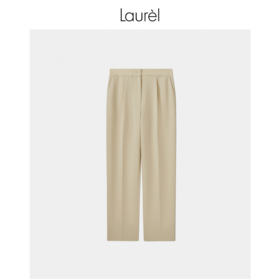 【进口环保醋酸】Laurel劳芮 九分锥形西裤 LWL343K03800