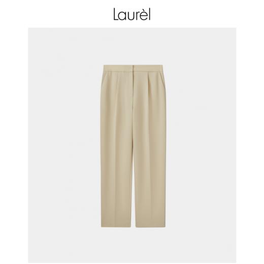 【进口环保醋酸】Laurel劳芮 九分锥形西裤 LWL343K03800 商品图0