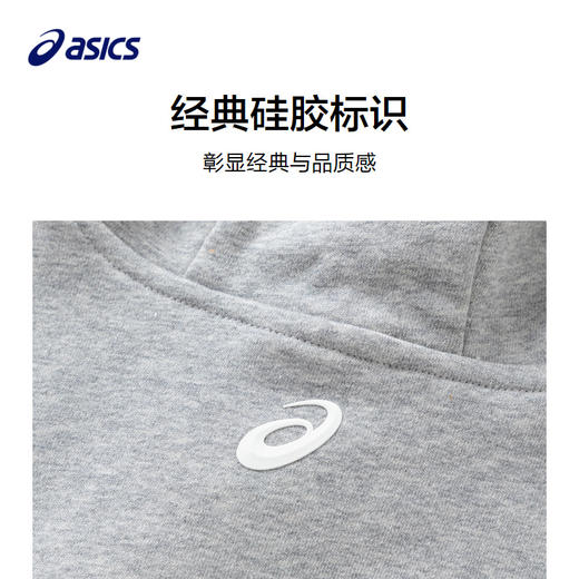 ASICS/亚瑟士童装2023年秋季款男女儿童运动休闲连帽长袖卫衣T恤 商品图2