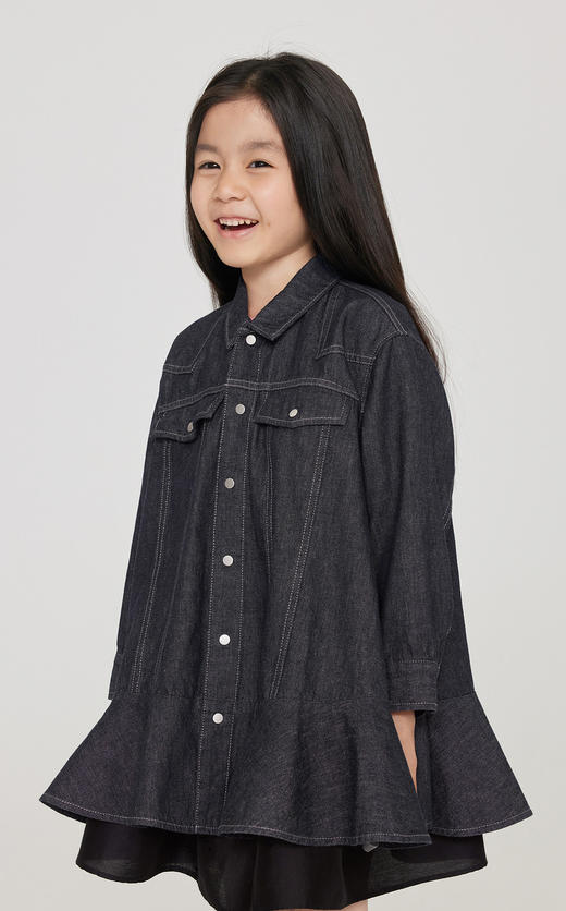 jnby  23年秋款  长袖翻领连衣裙  1N8G12000 商品图3