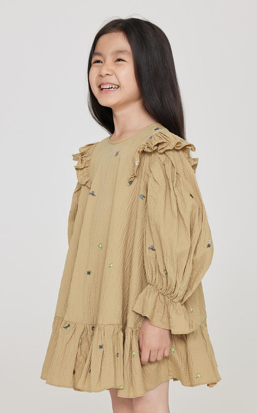 jnby   23年秋款  泡泡纱甜美长袖连衣裙  1N8G11780 商品图3