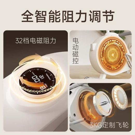 fed超燃脂智能水磁双阻划船机家用健身房健身器材划船器有氧静音送静音垫 商品图1