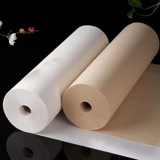 【庆学堂】加厚长卷宣纸 宜书宜画 50m/100m超长随意裁剪 商品图2