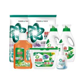 碧浪家庭衣物清洁组合2840g+510ml+19颗