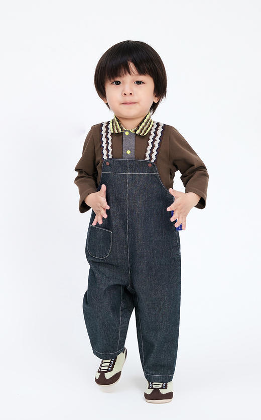 jnby  23年秋款长袖撞色polo衫 YN8110430 商品图3