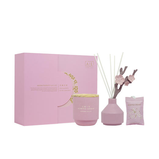 【美通香薰】花映夕岚香薰礼盒套装室内留香高级香薰蜡烛生日节日礼盒送礼 商品图6