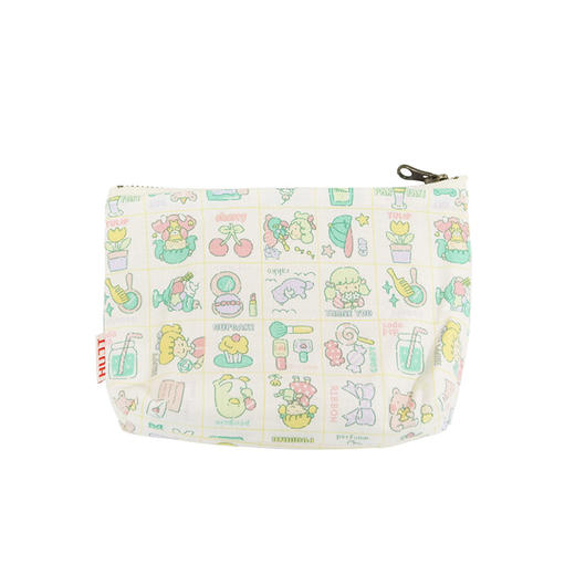 HUJI祤集Kit收纳包插画复古印花 商品图1