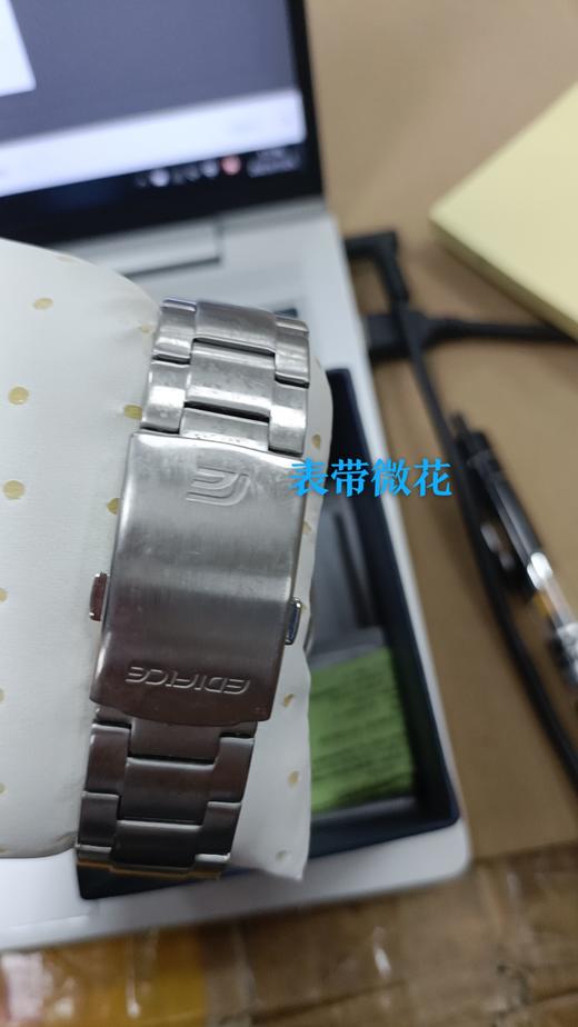 4549526137624 卡西欧CASIO   EDIFICE系列商务夜光石英男士手表银色均码（可能没电） 商品图3