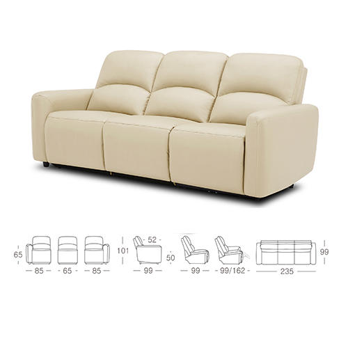 顾家家居整装 软萌 布艺功能沙发 KZ.9003-小乖乖G 商品图5