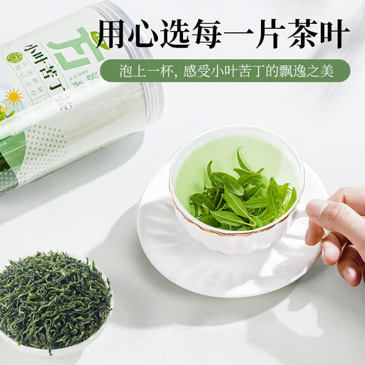 草木方 小叶苦丁茶125g/罐 四川峨眉山明前头采草木之间有良方 商品图5