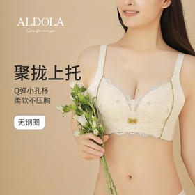 雅黛丽内衣女小胸聚拢显胸大女士文胸无钢圈性感收副乳防下垂胸罩