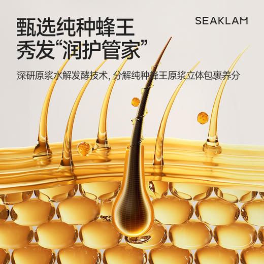 海肌兰 柔顺臻护润发乳500ML改善染烫毛躁深层滋养修护强韧发质修护 商品图4