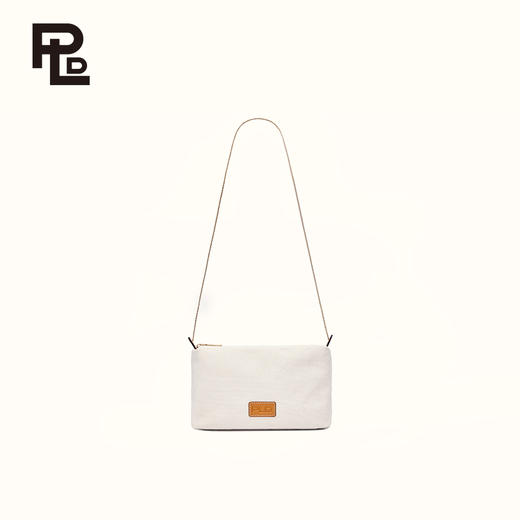 保兰德PLD东方雅奢新款45度老花压纹领口托特包通勤必备女包 商品图6