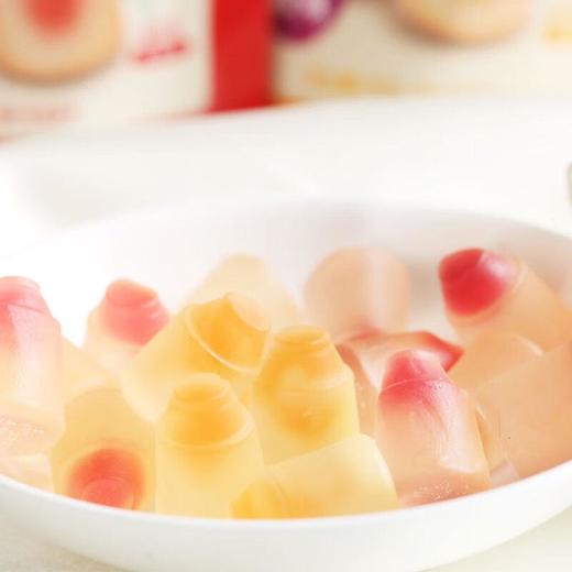 品可粒酸奶味蜜桃夹心软糖50g/袋 商品图2