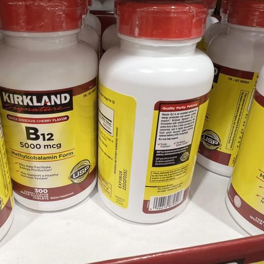 Kirkland Vitamin B12,舌下含服！美国代购，无中文标签，介意慎拍 M 商品图2