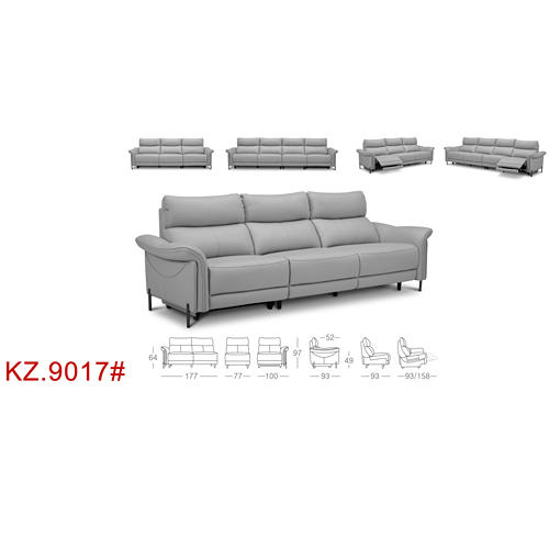 顾家家居整装 意式极简 布艺功能沙发 KZ.9017B布米亚G 商品图3
