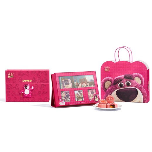 【迪士尼】 皮尼克斯草莓熊系列月饼礼盒60g*8粒装 商品图8