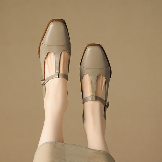 法式优雅，新款里外全皮单鞋YT-Y931-2 商品图6