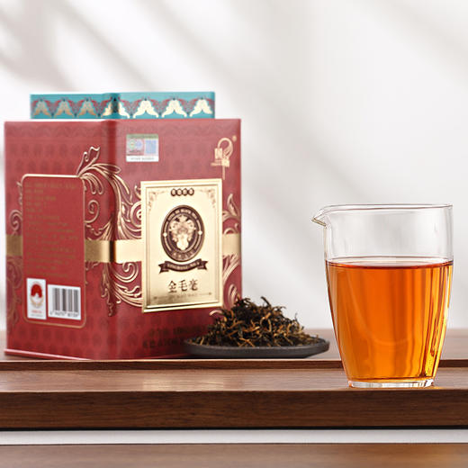 国畅丨金毛毫 英红九号 英德红茶 特级 150g 买2罐配手提袋 商品图5