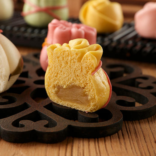 御茶膳房花饽饽福寿绵绵寿桃馒头礼盒装老人生日祝寿贺寿蛋糕特产送礼长辈 商品图4