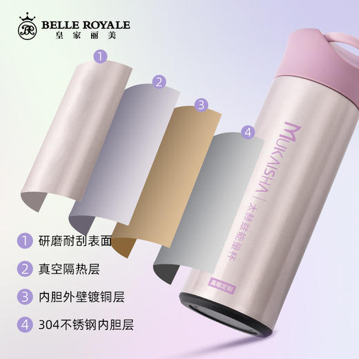 保温保冷水杯304不锈钢礼盒装便携高颜值保温杯JJ20940 商品图2