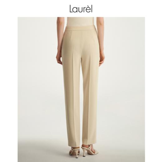 【进口环保醋酸】Laurel劳芮 九分锥形西裤 LWL343K03800 商品图6