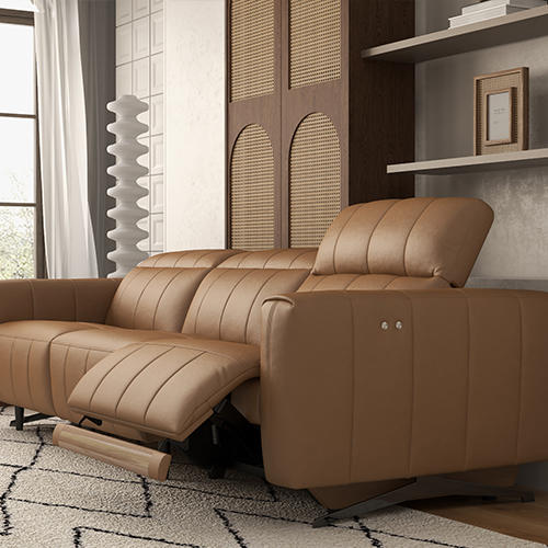 顾家家居整装 现代风 功能皮艺沙发 KZ.9005-境系·缪斯G 商品图2