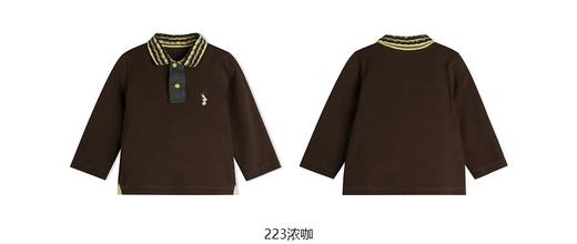 jnby  23年秋款长袖撞色polo衫 YN8110430 商品图11