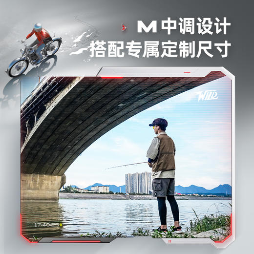 汉鼎幻小红微物路亚竿套装马口竿鱼竿直柄枪柄路亚白条翘嘴渔竿 商品图3