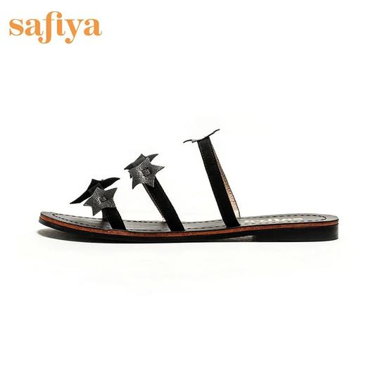 Safiya/索菲娅 星星细带拖鞋凉拖 SF92110062 商品图1