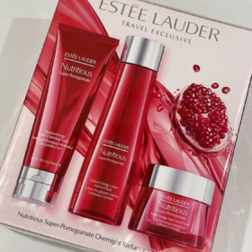 雅诗兰黛红石榴3件套  洁面125ml+红石榴水200ml+面霜50ml