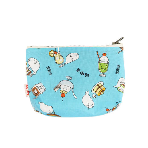 HUJI祤集Kit收纳包插画复古印花 商品图5