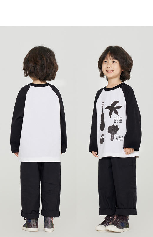 jnby  23年秋款  百搭宽松直筒长裤  1N8E12220 商品图7