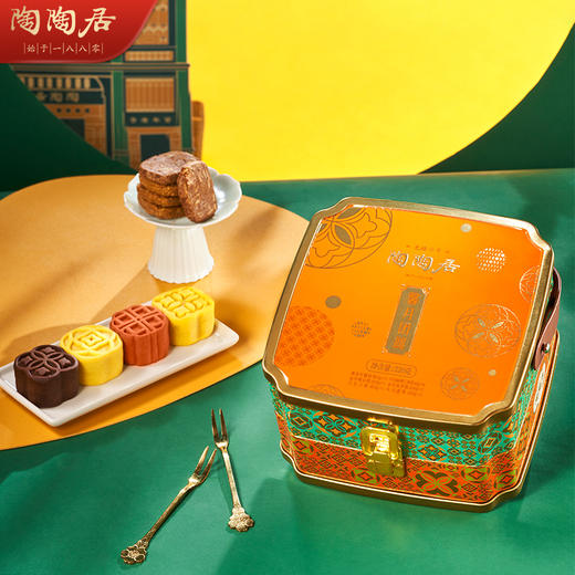 陶陶居馨月团圆糕点礼盒320g(12盒/箱) 商品图0