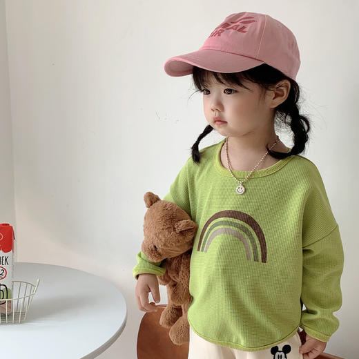 【反季清仓卫衣~】春秋儿童新款韩版卫衣，亲肤柔软，潮萌可爱，百搭时尚外穿上衣，男女童都适合，让你的宝贝在春秋季节也能拥有时尚好品味！sh 商品图5