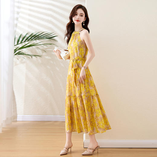 夏季修身，海边度假风气质连衣裙HR-ZYIF2527-1 商品图8