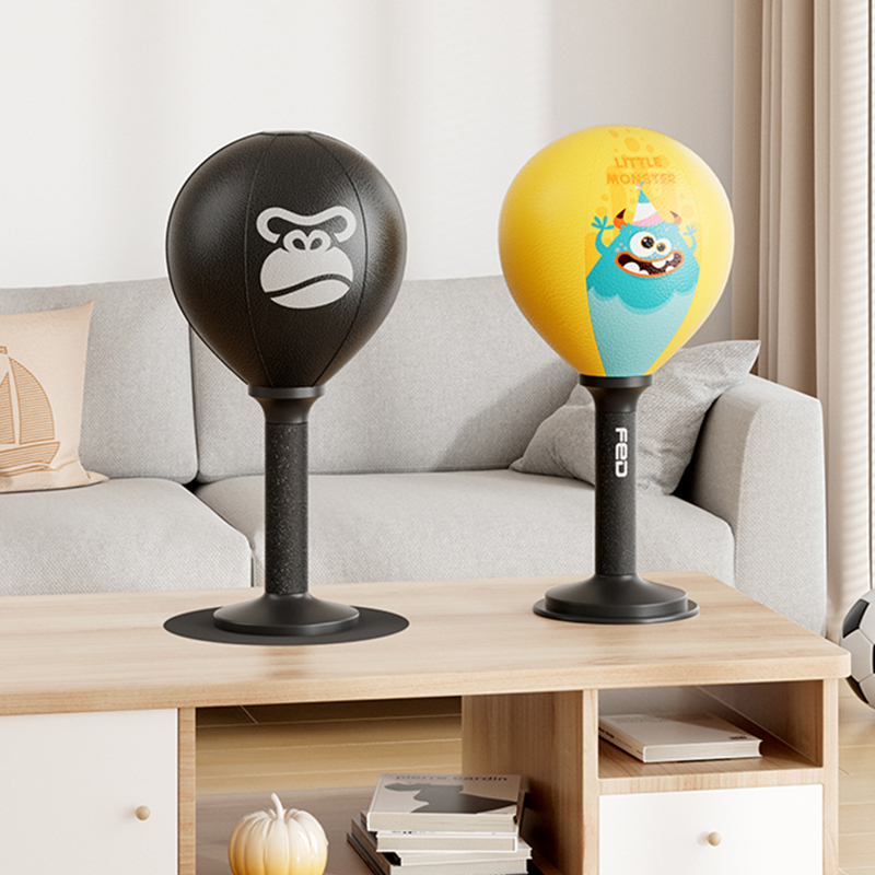 fed飞尔顿拳击速度球桌面发泄球家用儿童减压解压神器反应训练器材靶